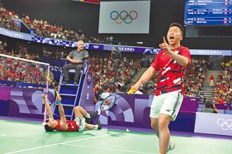 巴黎奧運》麟洋配 8強就位