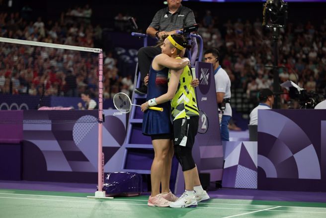 最後一舞落敗 戴資穎IG感言：超人有來，只是我沒能撐過去。（杜宜諳攝）