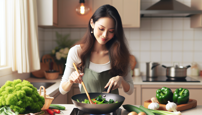 一名女網友大推不鏽鋼炒鍋，直呼「萬年不壞」，其他婆媽也讚超耐用，缺點就是太重了。（示意圖／AI生成圖）