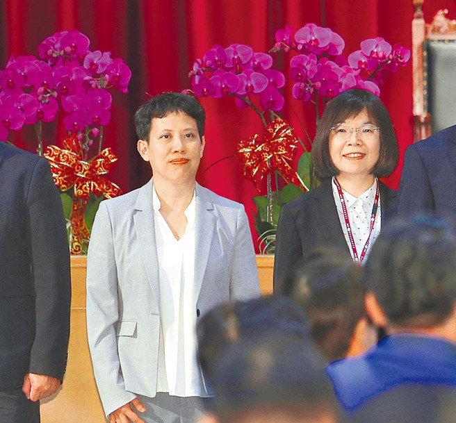 左起為NCC卸任委員王維菁、林麗雲。（本報資料照片）