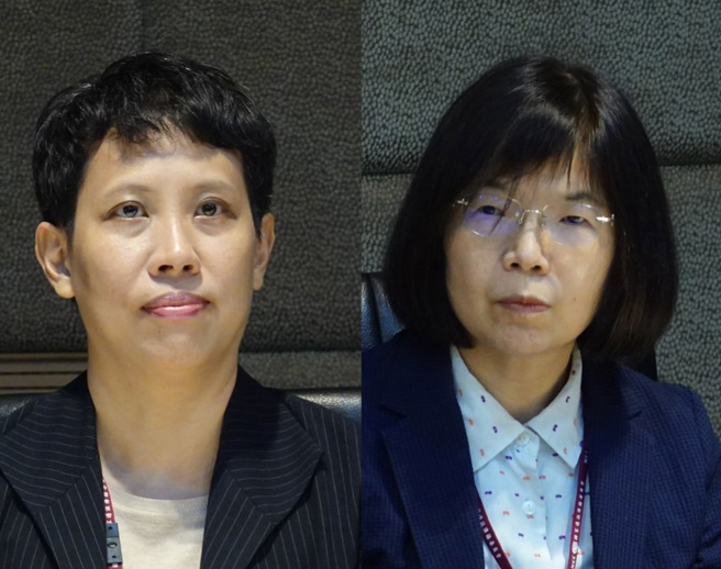 NCC卸任委员王维菁（左）、林丽云（右）。（合成图，中时资料照）