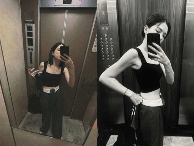 许玮宁不时会在网上晒出健身成果。（图／翻摄自IG 许玮宁）