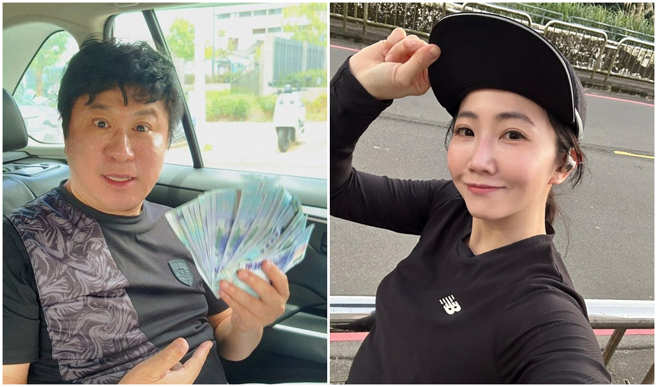 胡瓜在计程车上捡到2.9万现金，谢忻开玩笑留言称是失主，却引发部分网友不满留言恐吓。（图／摄自FB 胡瓜、谢忻）