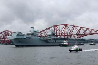 英伊莉莎白女王號完成維修測試 備戰秋季部署