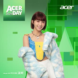 「Acer Day」接力放送優惠 溫妮化身特務體驗AI PC