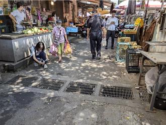 安樂市場路面重鋪    謝國樑：市民期待的工作一定會做好