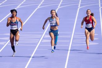 巴黎奧運》在薰衣草跑道上奔跑超開心 張博雅目標「跨」進洛杉磯