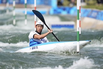 巴黎奧運》輕艇極限激流計時賽 吳少璿、張筑涵晉級首輪