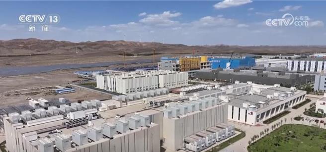 大陸算力布局加速跑多地加快探索人工智慧產業新賽道。（大陸央視）