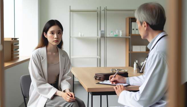 女性因生理期，加上吃东西没有注意营养，很容易会有缺铁性贫血的问题。（AI示意图）