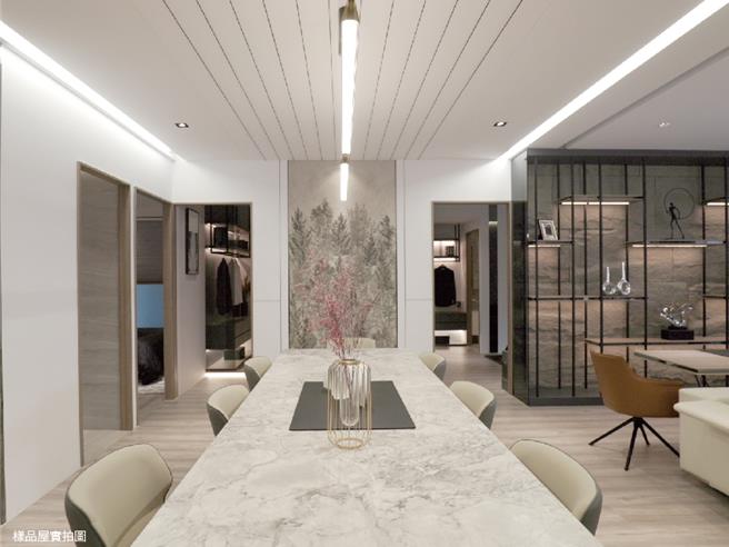 「情定水蓮NO16」銷售約3成，消費群以區域換屋族為主，因廍子房價較鄰近的14期重劃區稍低，也吸引不少14期客群。（業者提供）