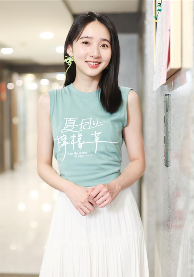 李沐在《夏日的檸檬草》中母親鼓勵她勇敢追愛，私下父母也相當開明。（陳俊吉攝）