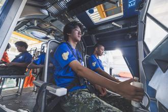 【1 13年暑期戰鬥營】航戰營參觀國求中心 見證國軍專業培訓能量