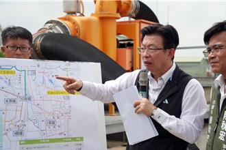 陳亭妃善化勘災引爆綠營口水戰   郭國文批重複會勘浪費行政資源