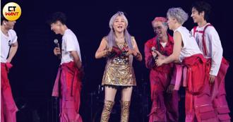 藍心湄隔11年登小巨蛋挺Ozone　曝子翔「腰壞掉」快就醫