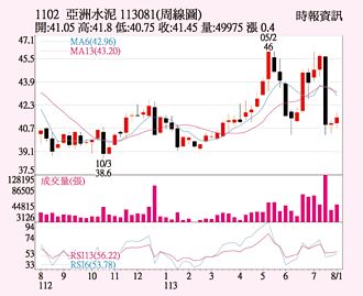 亞泥 轉投資貢獻增