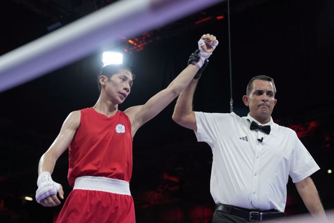 中华队拳击女将林郁婷。（美联社资料照）