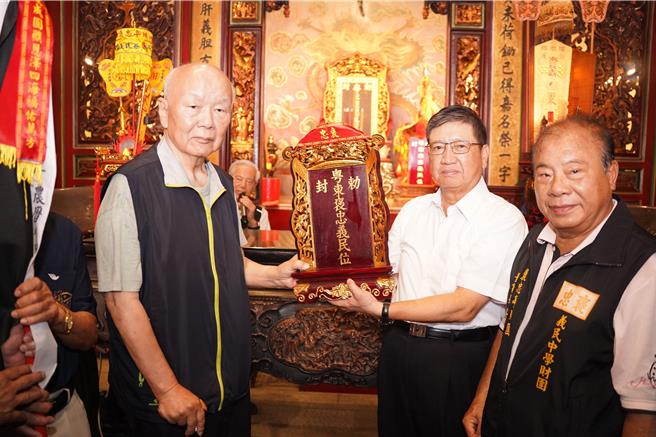 今年為義民廟建廟第236年，將展開一連串慶典活動，由石光聯庄祭典區輪值奉飯。（新竹縣府提供／邱立雅竹縣傳真）