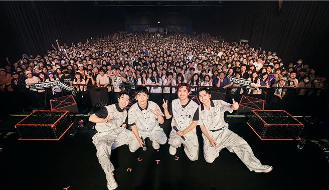 理想混蛋3日起連2天在台北Legacy開唱。（何樂音樂提供）