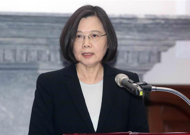 前总统蔡英文。（资料照片）