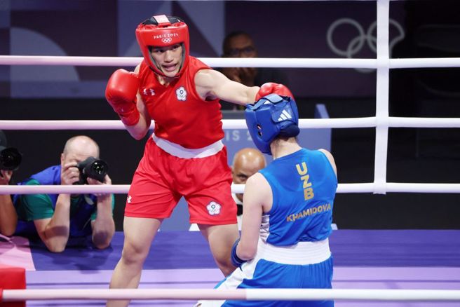 台灣拳擊女將陳念琴（陳筱琳攝）