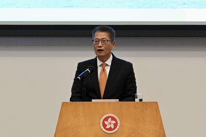 香港特區政府財政司長陳茂波。(中新社)