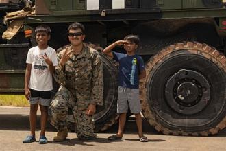 美軍帛琉開放活動 軍民同樂深化印太邦誼