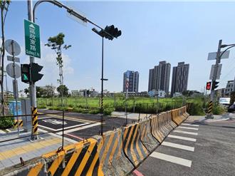 台中大里15期重劃區路障移除 民代爭取先設臨時停車場