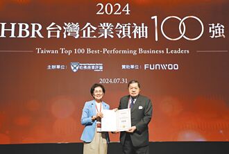 徐旭東 蟬聯HBR台灣企業領袖100強