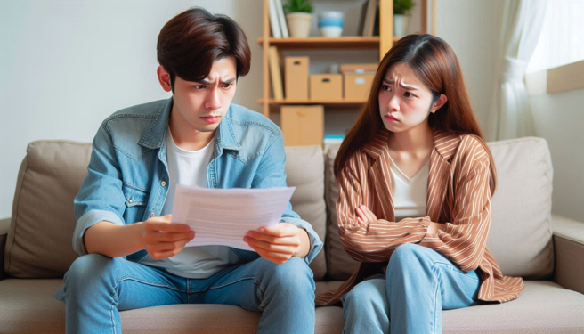 月收80K工程师买新房，但是月光族女友想共同持有，他想问问网友：「合理吗？」。（示意图、与本案无关／AI生成）