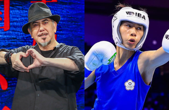 黃秋生（左）發文讚嘆林郁婷很勇敢。（圖／中時資料照，IG@林郁婷）