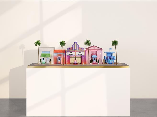 Alex Israel與路易威登共同打造的香水之家Ocean Blvd。（LV提供／黃唯淯台北傳真）