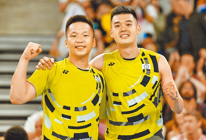 王齊麟（右）、李洋各自奧運奪牌獎金曝光。（路透）