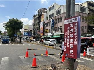 新明市場周邊大整頓 攤商：生意掉3成