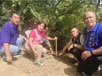 台中工廠快掉大甲溪裡 土石崩塌林業署會勘承諾整治