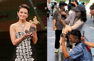 章子怡带儿女出游被捕获　低调陪玩「全身包紧紧」网暴动