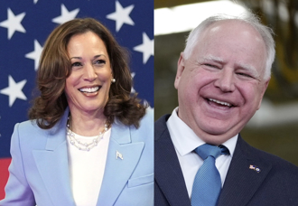 賀錦麗選華茲擔任副手 他批川普「怪咖」成流行迷因