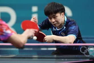 WTT冠軍賽》再是5局勝出 林昀儒晉級8強