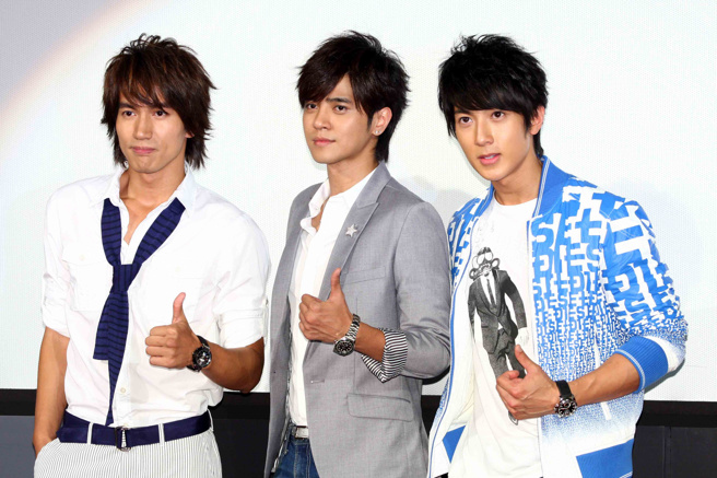 言承旭与罗志祥、吴尊曾演出偶像剧《篮球火》。（图／中时资料照）