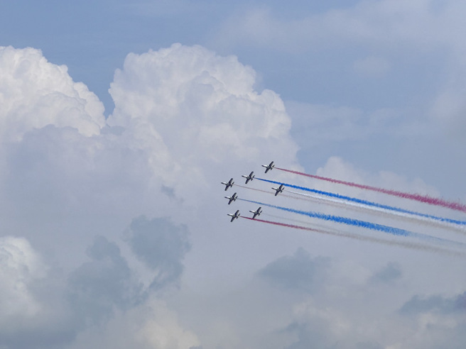 雷虎小組最後一次以AT-3演出。( 葉庭欣/攝 )