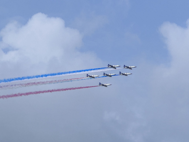 雷虎小組最後一次以AT-3演出。( 葉庭欣/攝 )