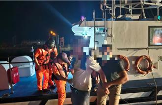 北竿鄉親夜間抽搐痙攣 海巡救援急送南竿就醫