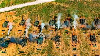 新豐坑子口訓場「重砲保養射擊操演」第三作戰區秀精實戰力