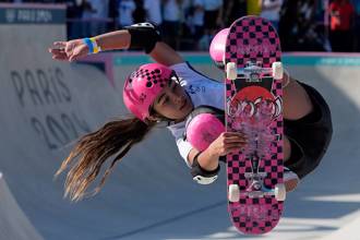 巴黎奧運》14歲「甜美滑板少女」900度轉體奪冠 澳洲最年輕金牌得主