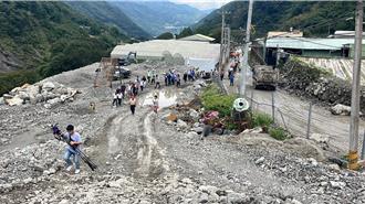 南投東埔溫泉土石流阻斷投95線 復建經費上修至1.6億元
