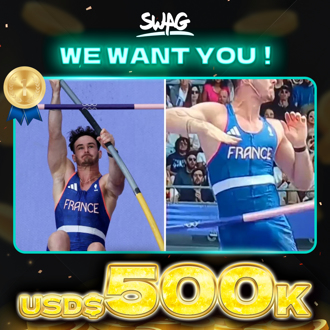 法撑竿跳选手「巨鵰卡杆」 SWAG花1600万力邀秀「男子气概」