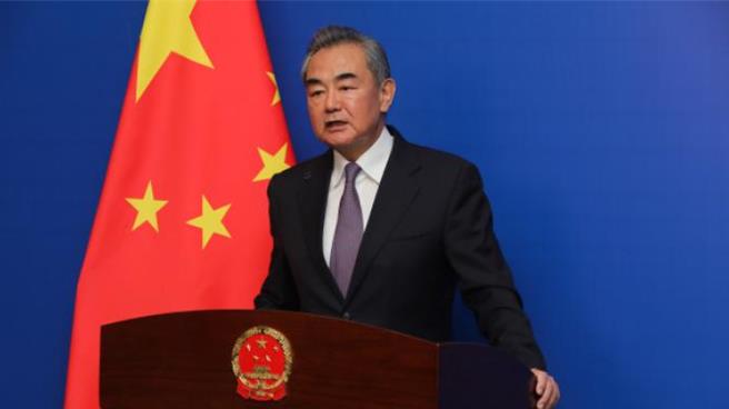 王毅与埃及外长通话交换中埃关系及中东局势意见 。（大陆外交部资料照）