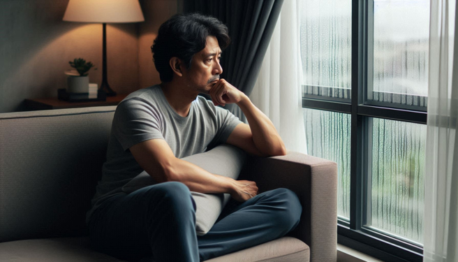 婚后235天就入监，不料爱妻都没来探视，如同陌生人，男子怒离获准。（示意图、与本案无关／AI生成）