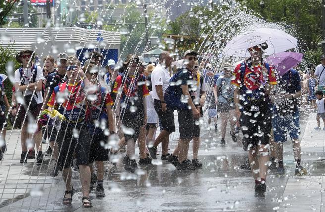 韓國首爾連續17天出現「熱帶夜」。（示意圖／美聯社）