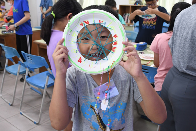 113年度偏鄉藝術美感育苗計畫-我的捕夢網學員成果。(照片/教育部提供)